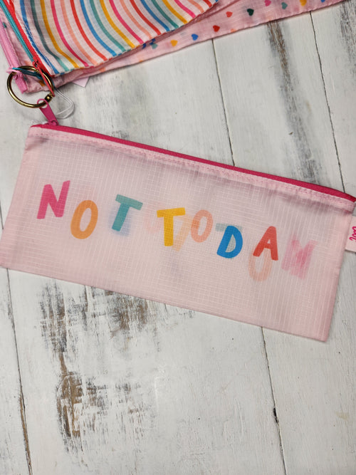 Not Today Pouch Set (set of 4 bags)