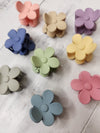 Flower Claw Clips (Set of 9)