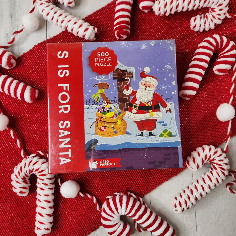 S is for Santa 500pc. Puzzle
