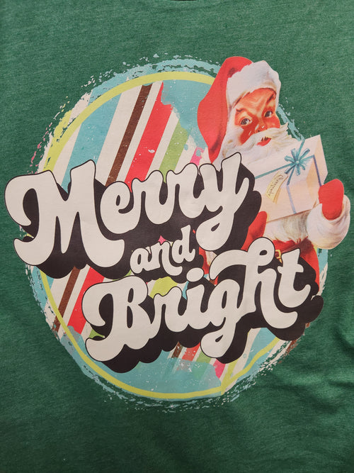 Merry & Bright Graphic Tee