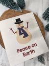 Peace On Earth Swedish Dish Cloth