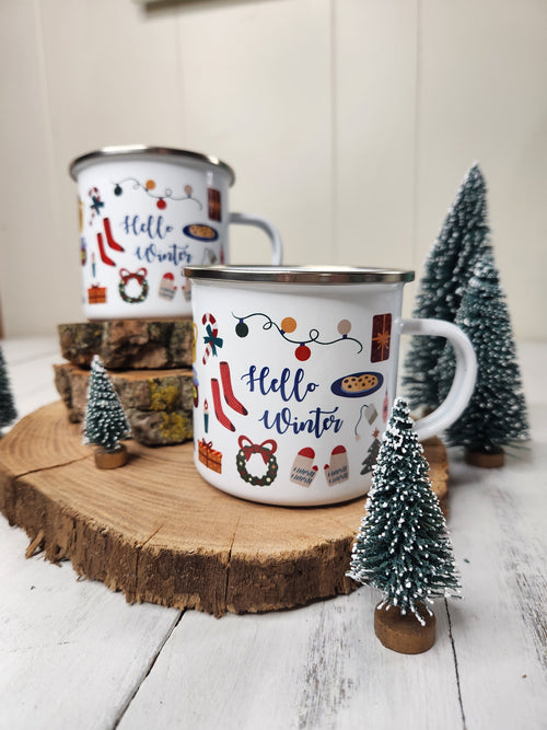 Hello Winter Mugs