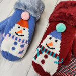 Snowman Mittens - 2 Colors