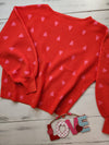 Sweetheart Balloon Sleeve Sweater