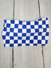 Headhug - Blue Checkered Faux Bow