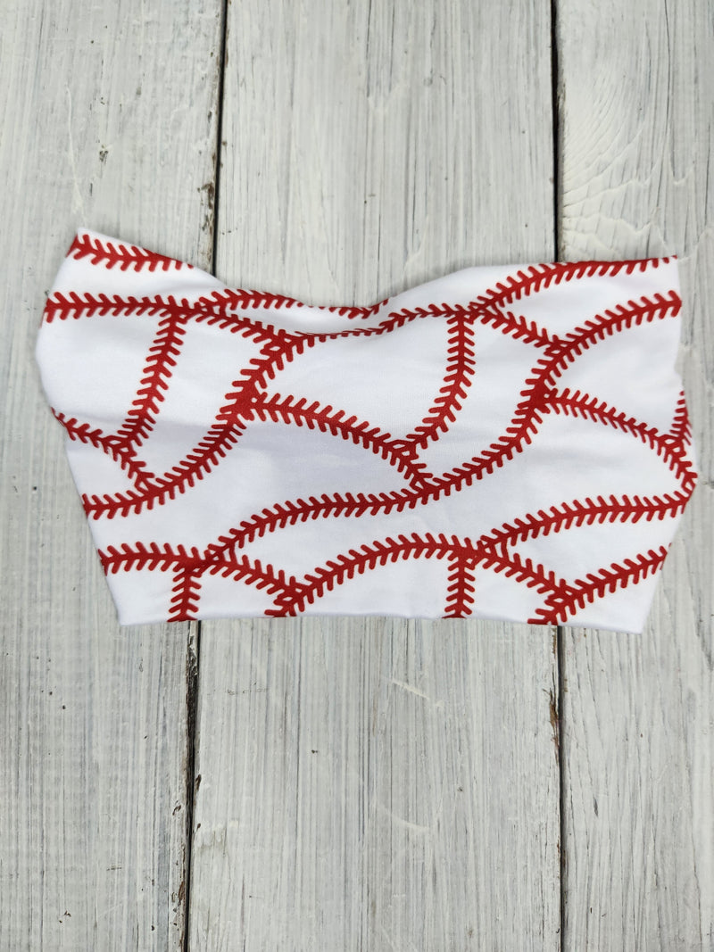 Headhug - Baseball Faux Bow