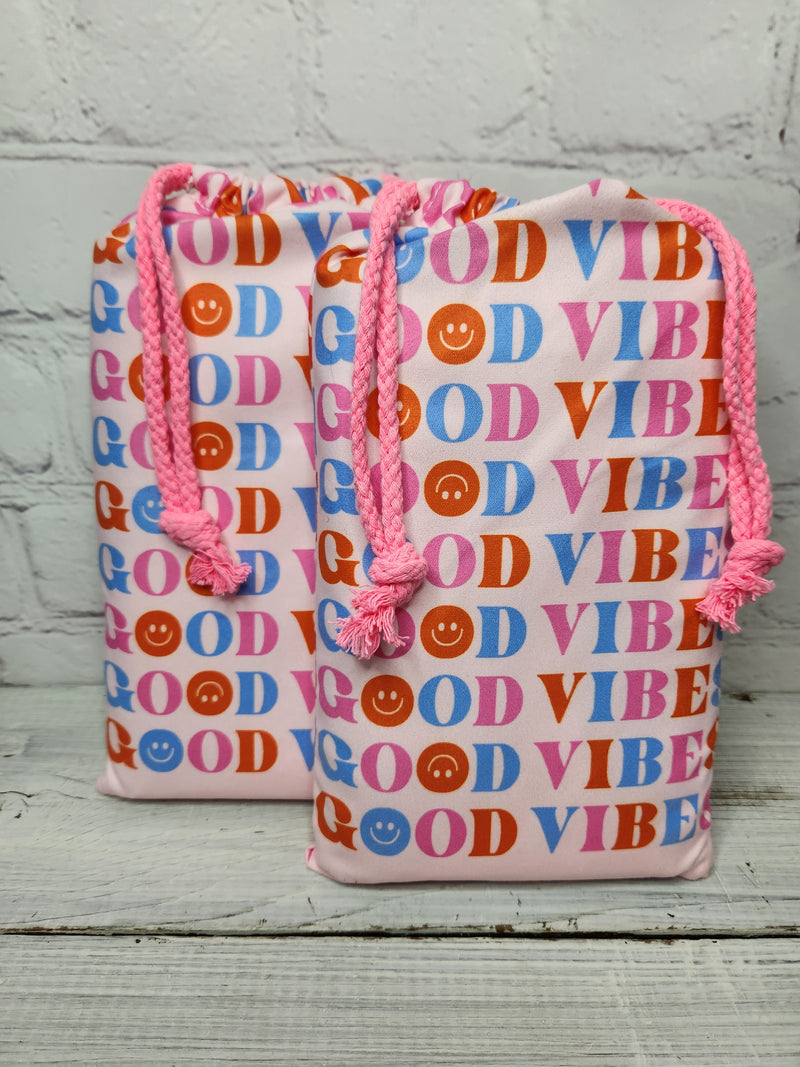 Good Vibes Quick Dry Beach Towel