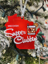 Supper Clubbin' Wisconsin Ornament