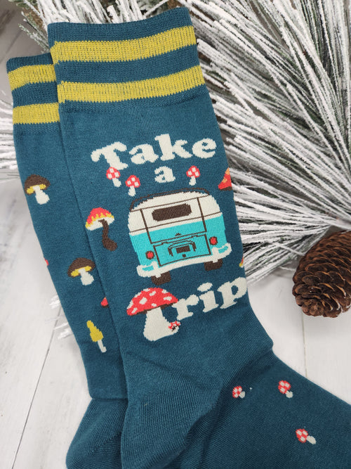 Take a Trip Bus Socks