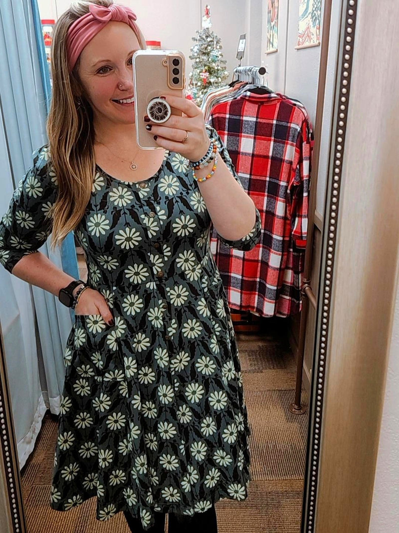 Effie's Heart Meadow Dress - Marguerite Print