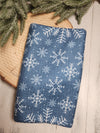 Waffle Kitchen Towel with Hanging Loop - Snowflakes
