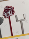 Winneconne Wolves Acrylic Stir Sticks