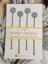 Let it Snow Snowflake Acrylic Stir Sticks