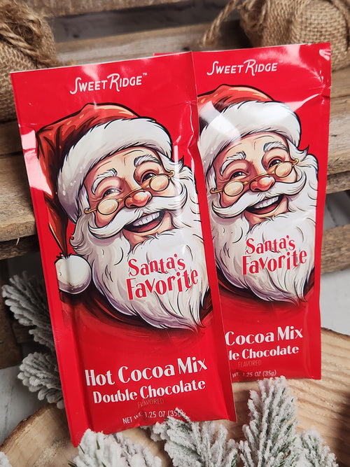 Santa's Favorite Double Chocolate Single Packet Cocoa 1.25oz