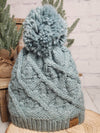 Everblue Cozy Pom Beanie Hat