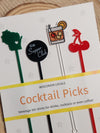 Wisconsin Supper Club Acrylic Stir Sticks