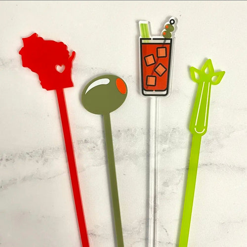 Bloody Mary Acrylic Picks