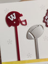 Winneconne Wolves Acrylic Stir Sticks