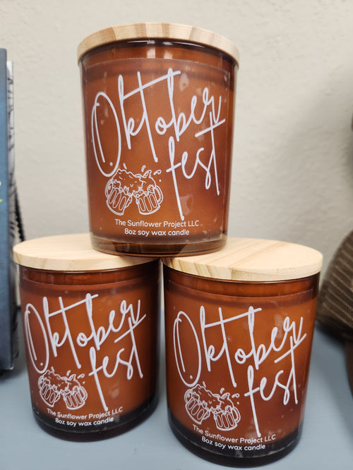 Oktoberfest Soy Wax Candle(8oz)