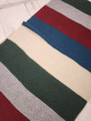 Colorblock Cozy Ribbed Scarf - Winter Woods