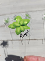 Garden Markers Reusable - Herbs
