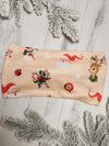 Vintage Christmas Faux Bow Headhug