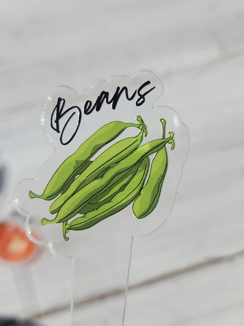 Garden Markers Reusable - Veggies