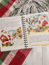 Santa's Toy Shop Upcycled Journal