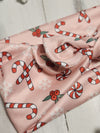 Candy Cane Lane Faux Bow Headhug