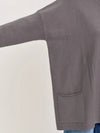 Beloved Two Pocket Sweater - Charcoal