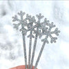 Let it Snow Snowflake Acrylic Stir Sticks