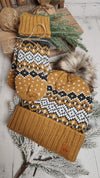 The Winter Wanderer Mittens - Mustard