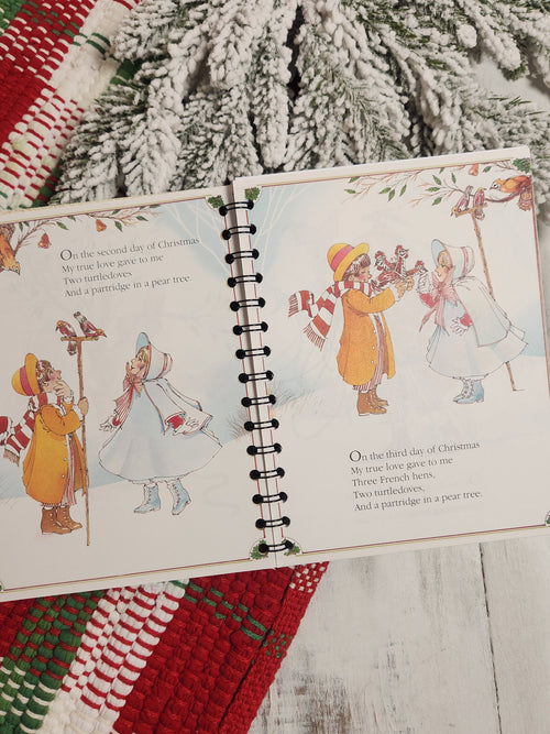 The Twelve Days of Christmas Upcycled Journal