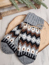 The Winter Wanderer Mittens - Grey