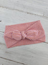 Light Rust Textured Faux Bow Headhug