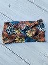 Wild Floral Faux Bow Headhug