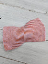 Light Rust Textured Faux Bow Headhug