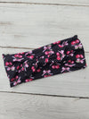 Bows + Cherries Faux Bow Headhug