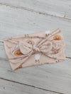 Boho Ghost Faux Bow Headhug