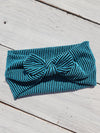 Turquoise + Black Urban Textured Headhug