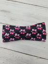 Bows + Cherries Faux Bow Headhug