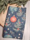 Waffle Kitchen Towel with Hanging Loop - Oh Christmas Tree