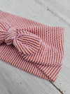 Light Rust Textured Faux Bow Headhug