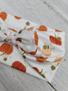 Pumpkin Faux Bow Headhug