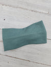 Sage Textured Faux Bow Headhug