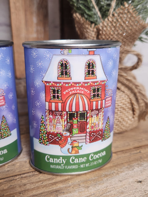 Candy Cane Cocoa Mini Tin 2.5oz