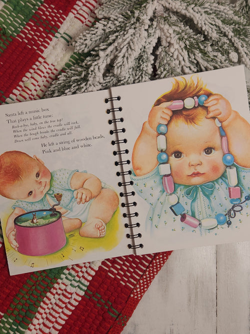 Baby's Christmas Upcycled Journal