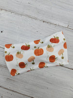 Pumpkin Faux Bow Headhug
