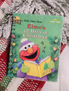 Elmo's 12 Days of Christmas Upcycled Journal