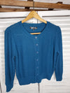 Madrid Vintage Inspired Crop Knit 3/4 Sleeve Cardigan - 6 Colors
